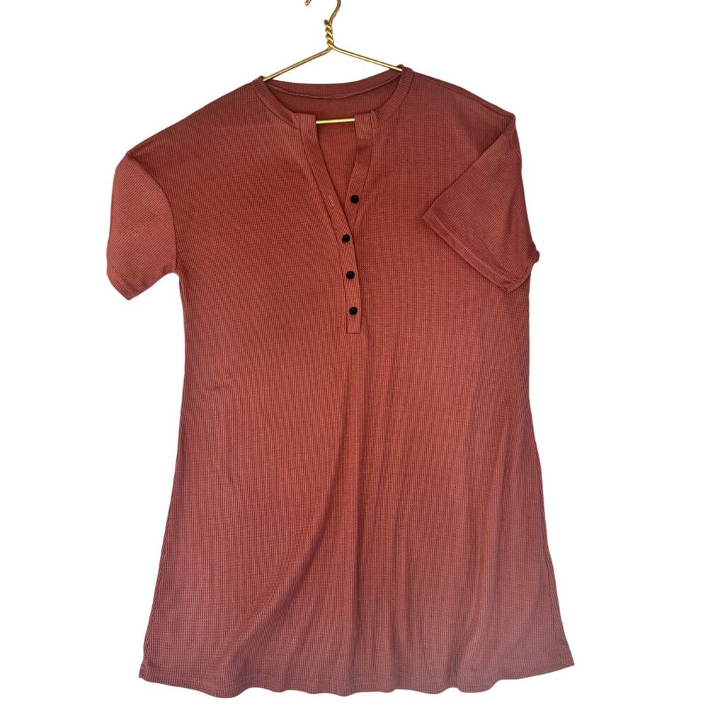 2XL Cotton Shirt Dress